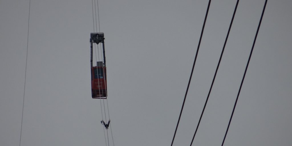 15 of us? In that? Yep, we all went in, with not much space to spare...