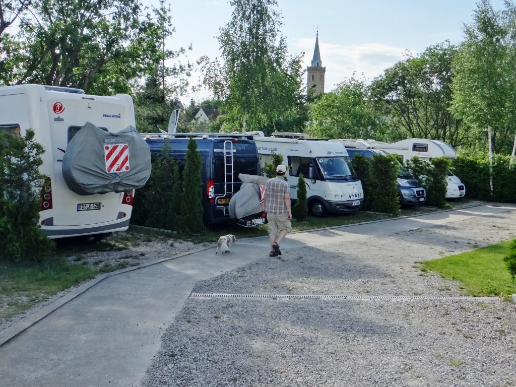 Mikołajki Stellplatz