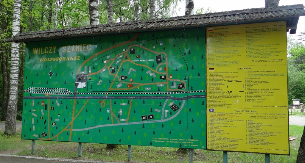 Map of the Wolf's Lair