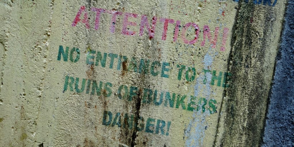 What did we say about those bunkers?