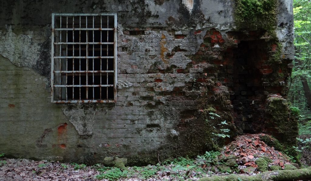 The place is gradually falling apart