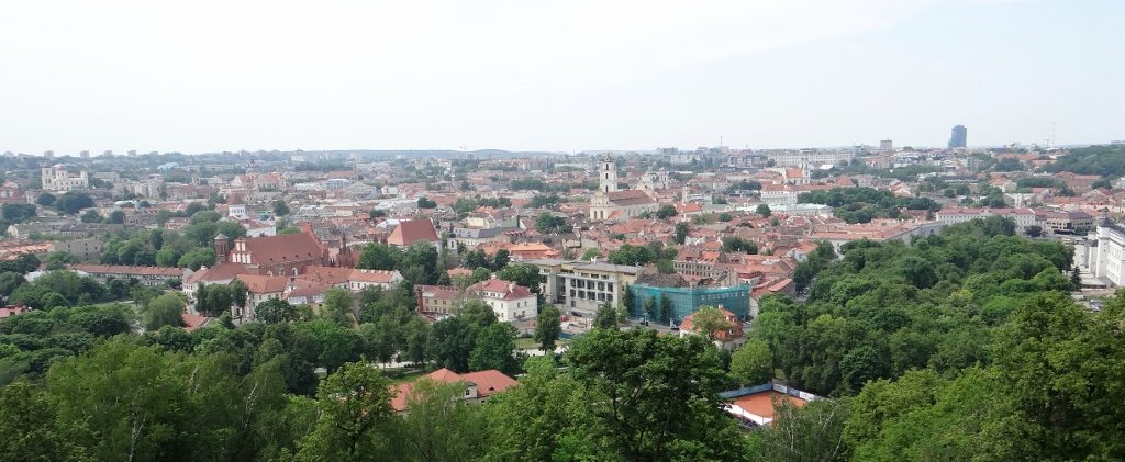 Freebie vantage point from the Hill of the Three Crosses