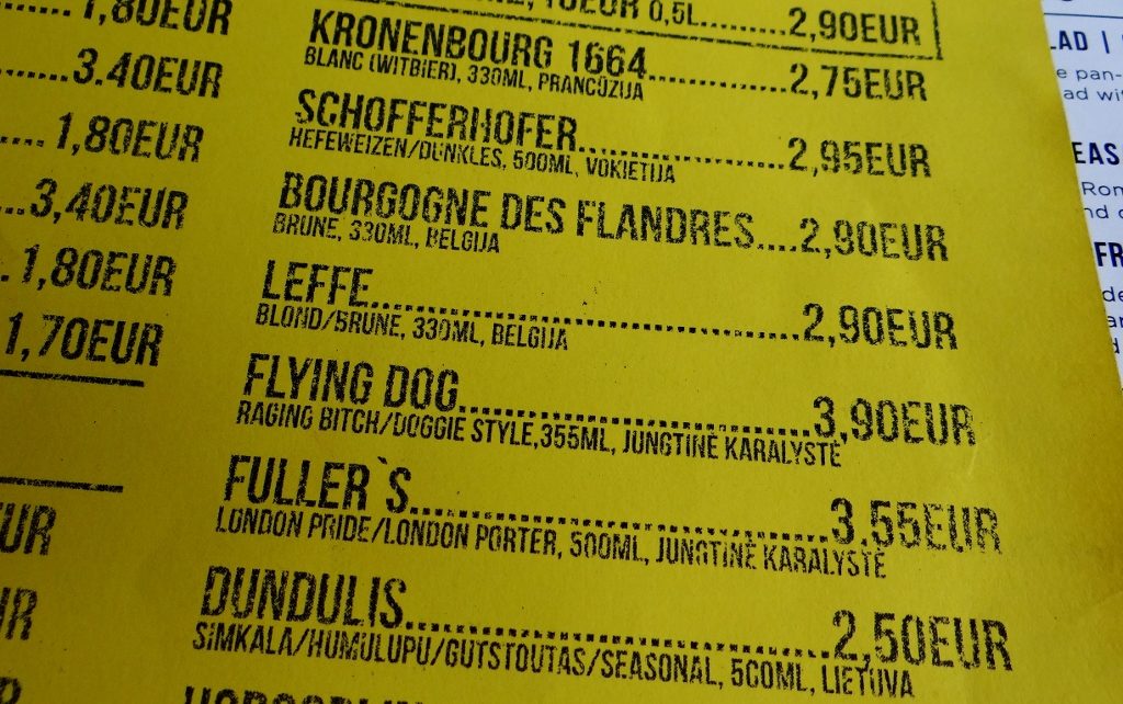 Beers at the Boom! bar. Not as cheap as I'd hoped, but it was far too hot to be supping ale