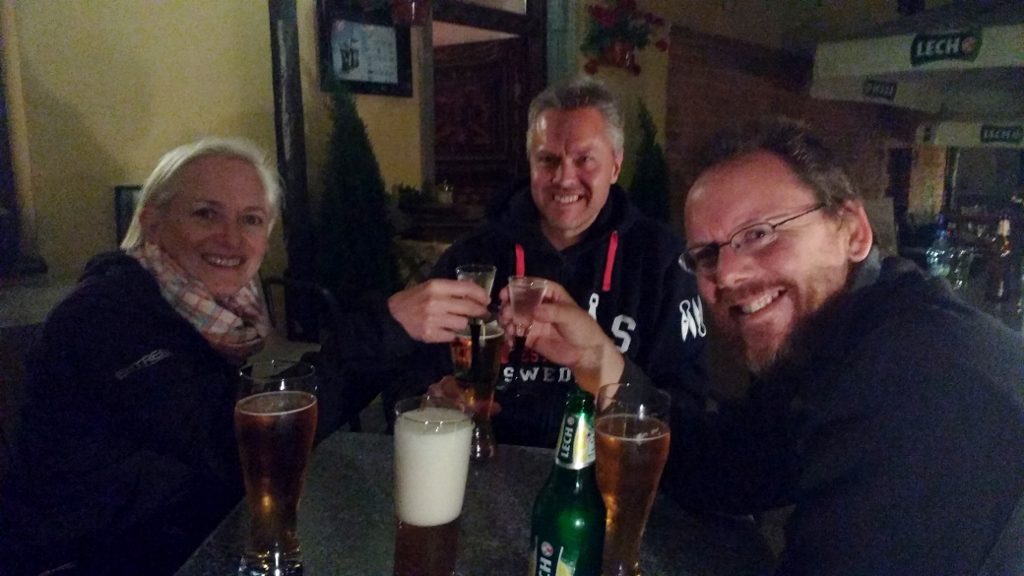 vodka drinking sandomierz