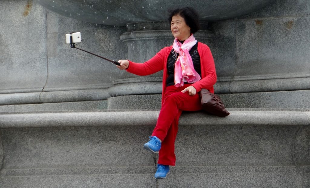 Selfie at Parliament Building Vienna