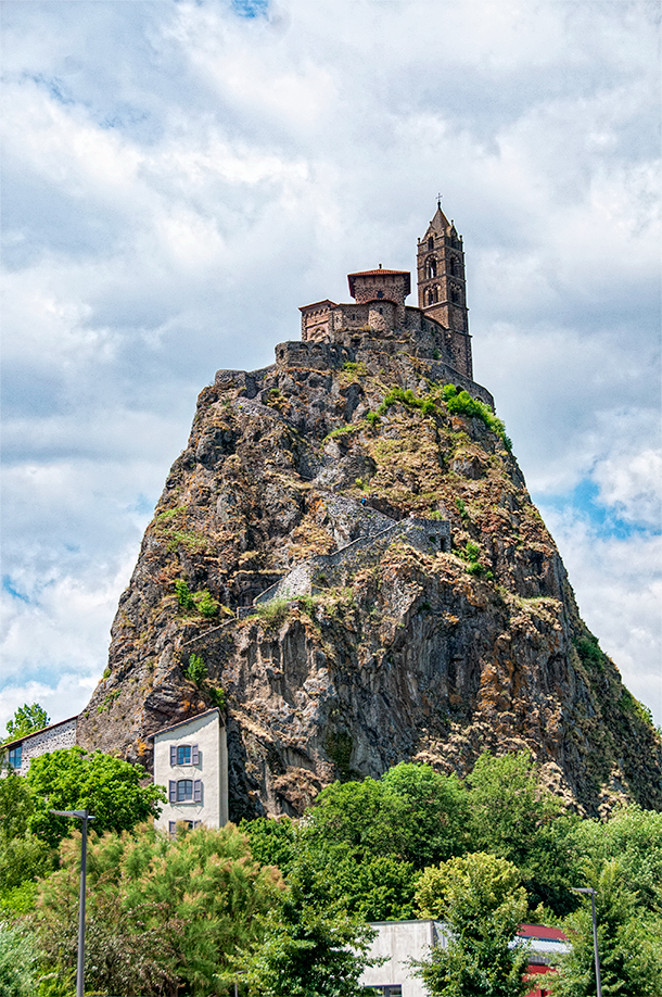 Climbing the 268 stairs to the Chapel of Saint-Michel d’Aighuilhe at the top of this basalt spire is worth it for the view alone.