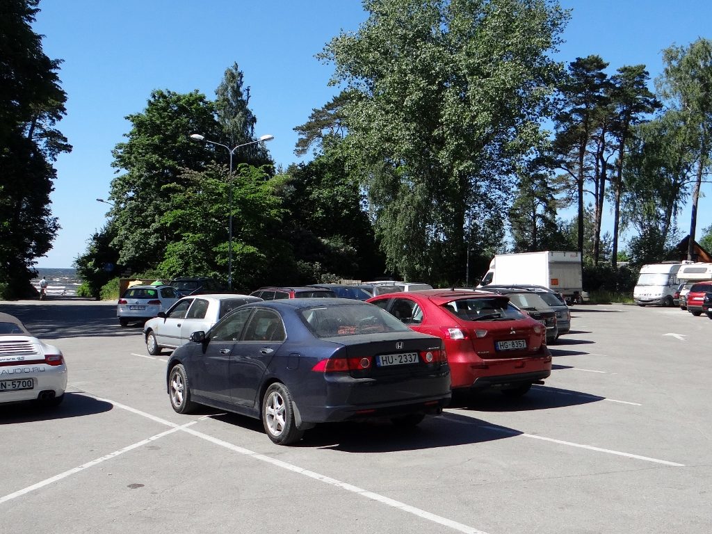 Jurmala car park, Latvia