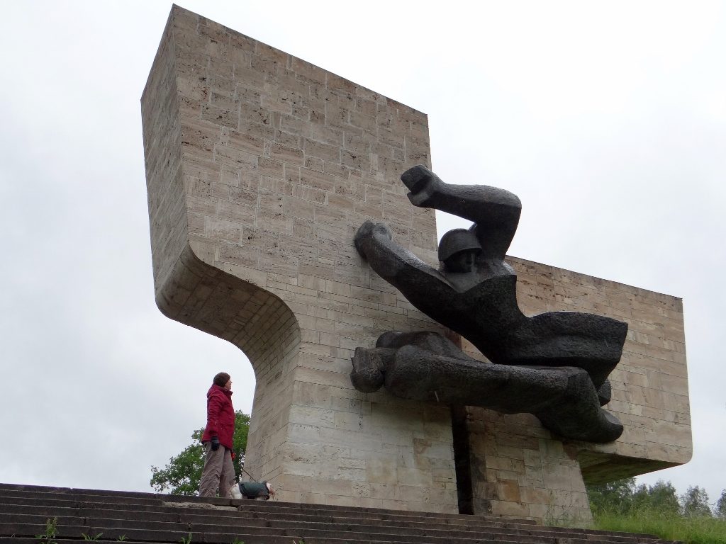 Soviet memorial Valmiera