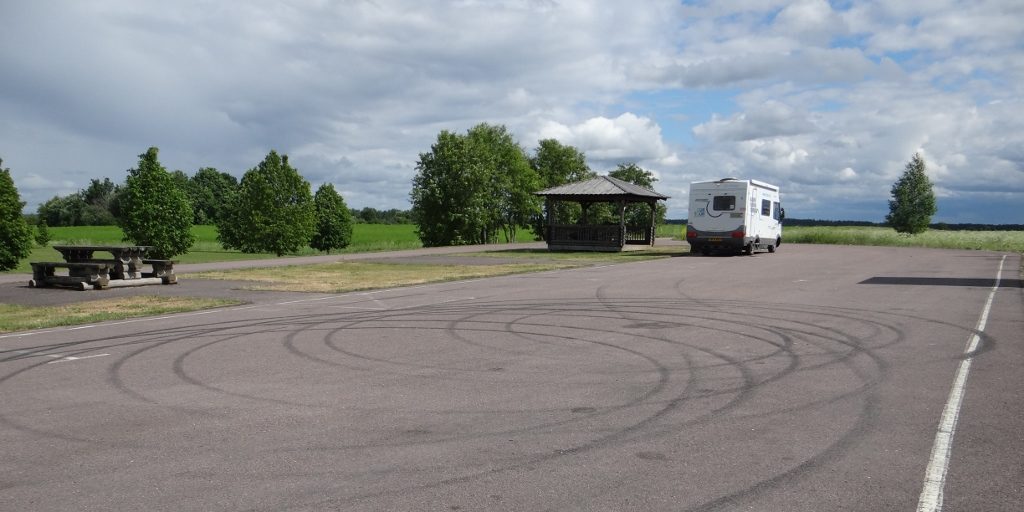 No donuts done by us, the tyres cost too much!