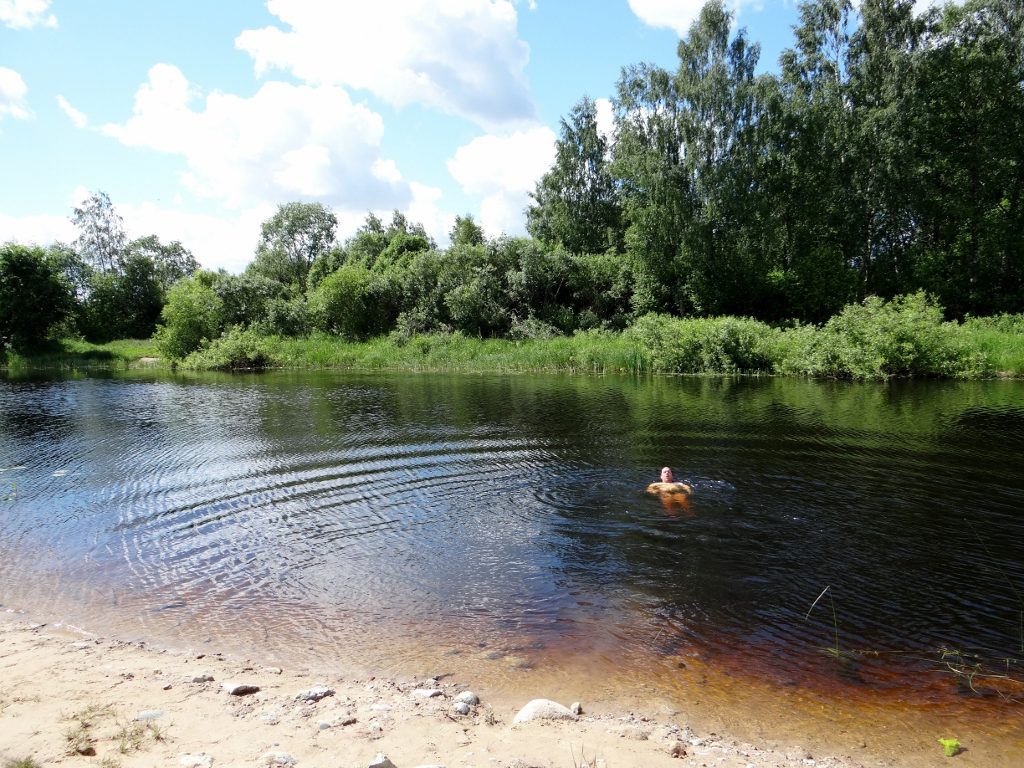 River swimming