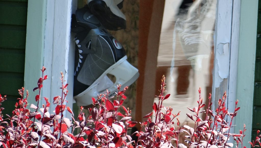 For about a third of the year lakes here are frozen