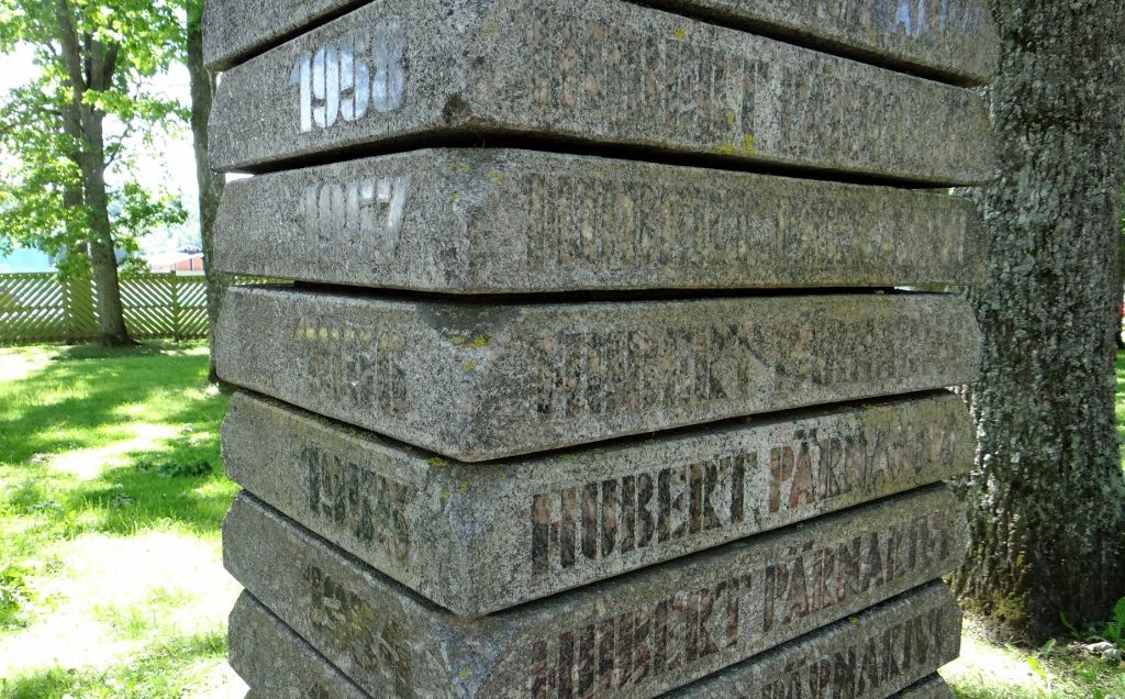 And his name etched on ten of these stones