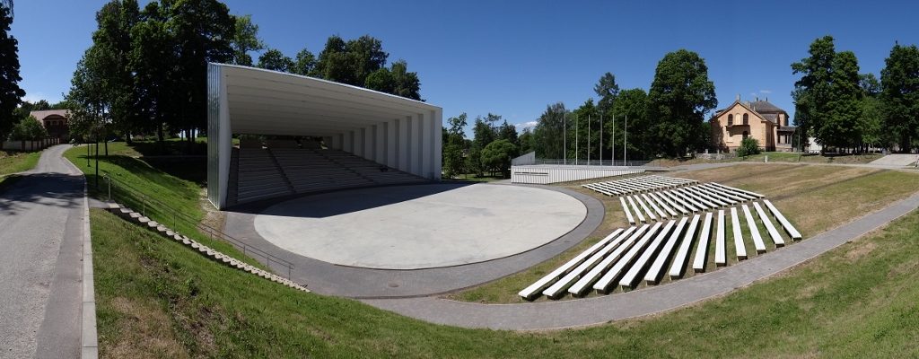 A very modern and clean theatre in Viljandi