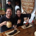 Ox rib, beer and good company - what else would you want?