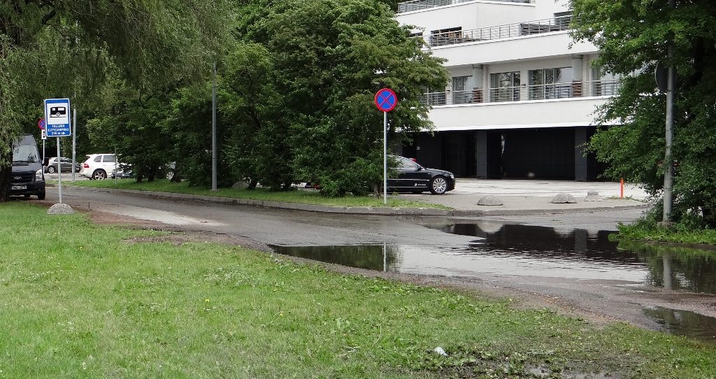 Follow the signs in to Tallinn City Camping - they're useful as it's tucked out of the way