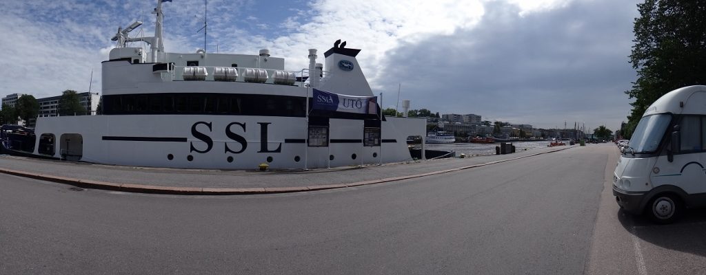 Zagan by the Aura River in Turku