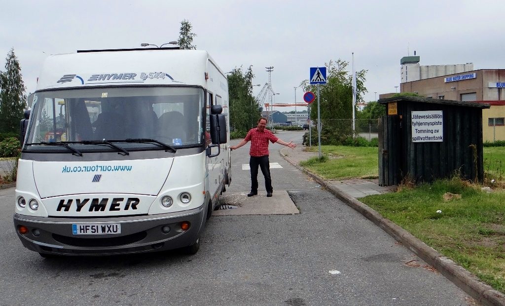 Motorhome Service Point Turku Finland