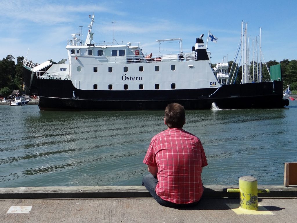 Ferry in Nagu Finland