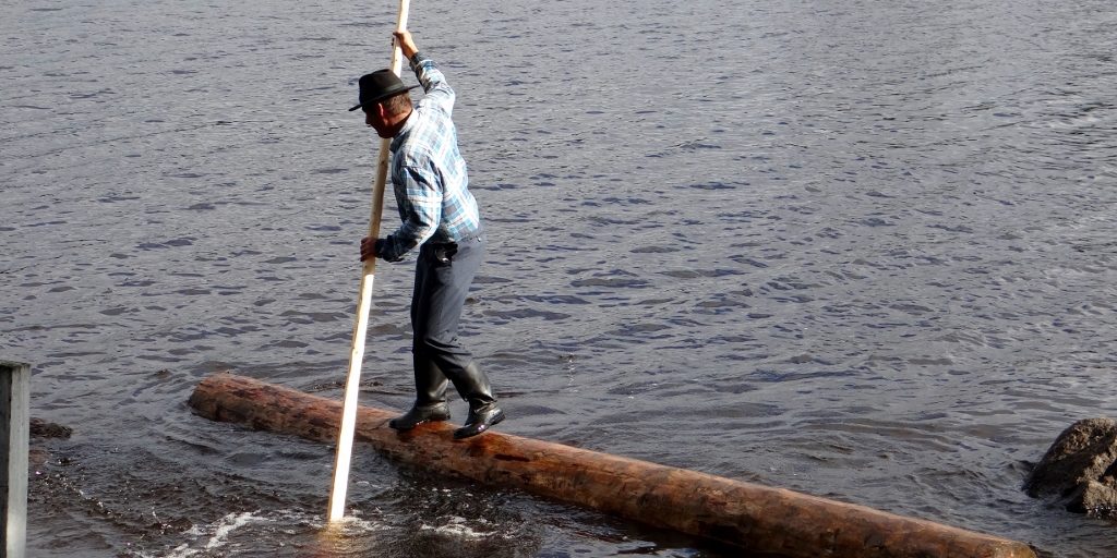 He's a lumberjack and he's OK!