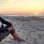 Sunset over the Bay of Riga