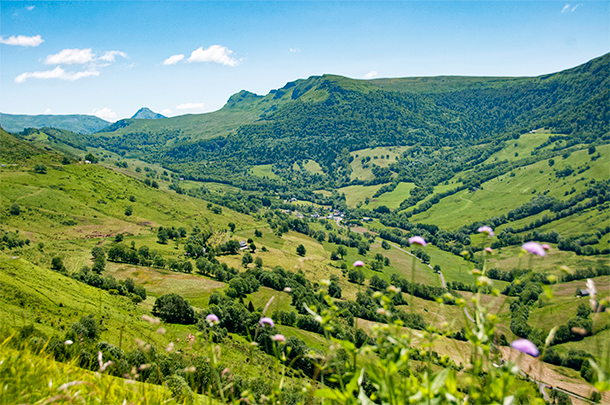 The views from the top of France’s tallest volcano were worth the trip up.