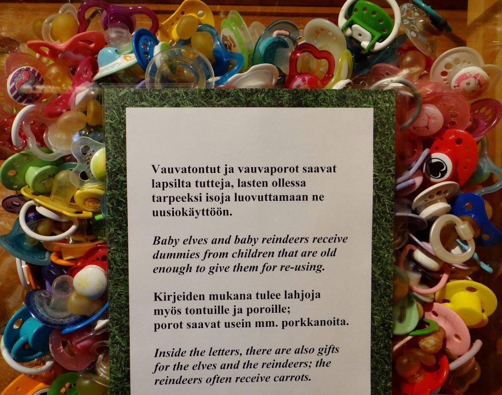 Dummies at Santa Village Rovaniemi Finland