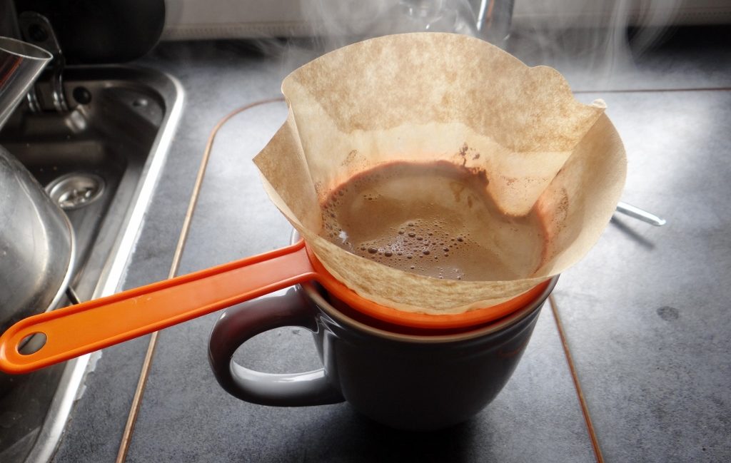 Coffee making's nice and clean these days. Finns drink 8 cups a day apparently!