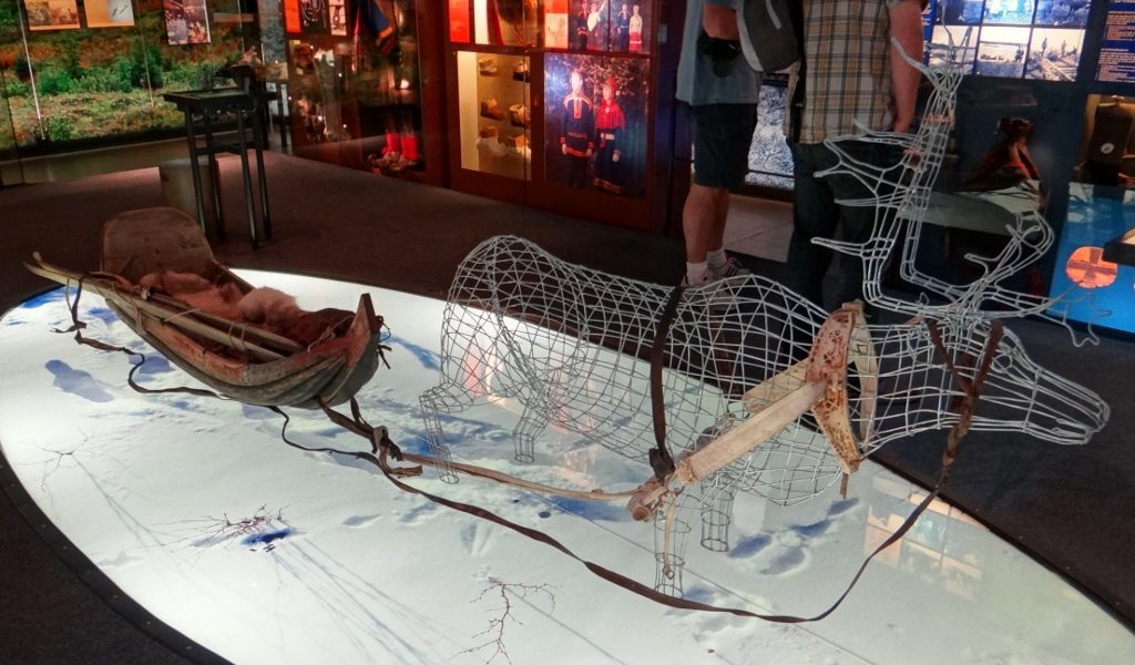 Old Style Sami sledge