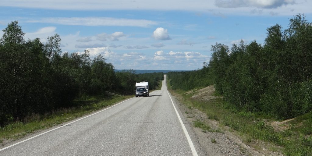 The Romans never made it to FInland, but you wouldn't know it from the roads