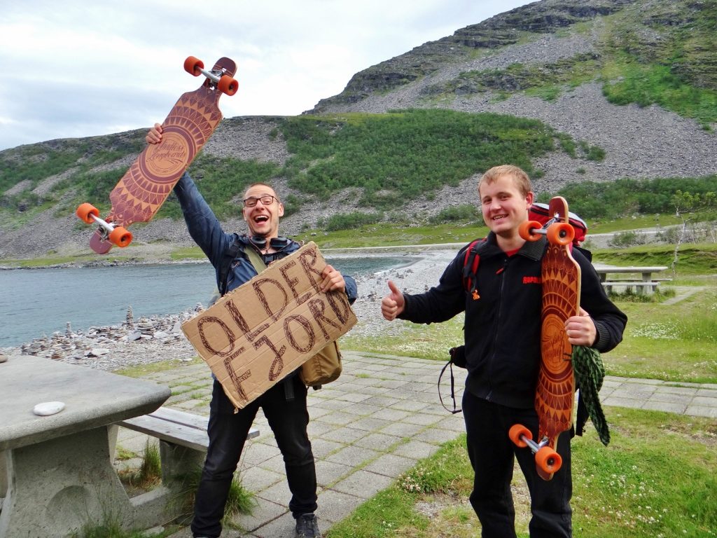 Peter and Kamil long boarding their way around Europe