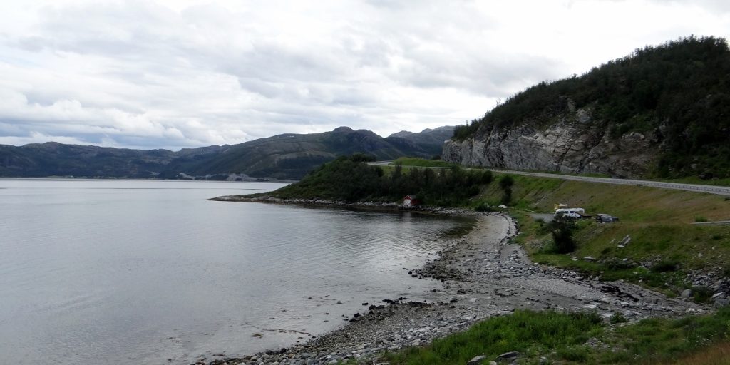 Stacks of free-camping spots in the Norwiegen Arctic