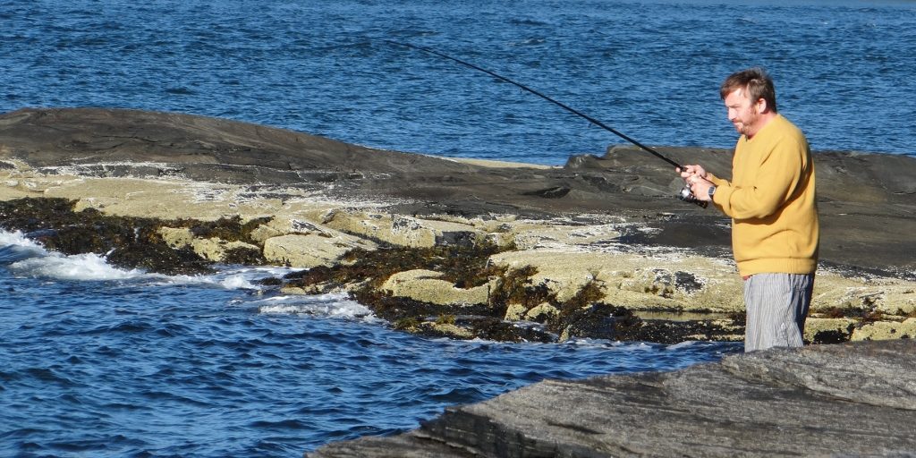 Richard's been whipping fish out too