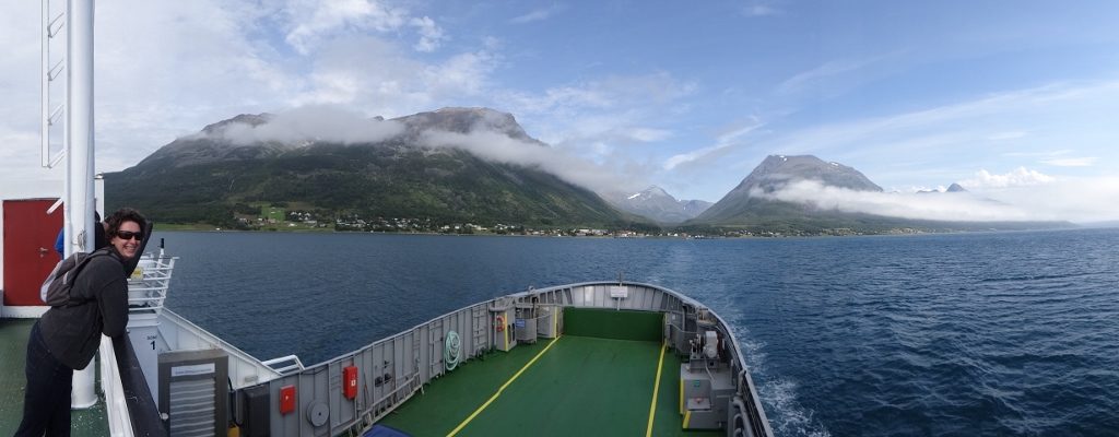 Ju on the Lyngenferry