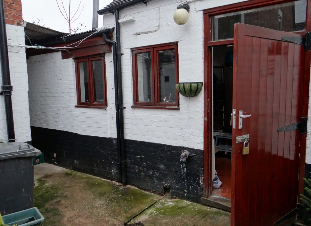 The 'Cooler' before renovation