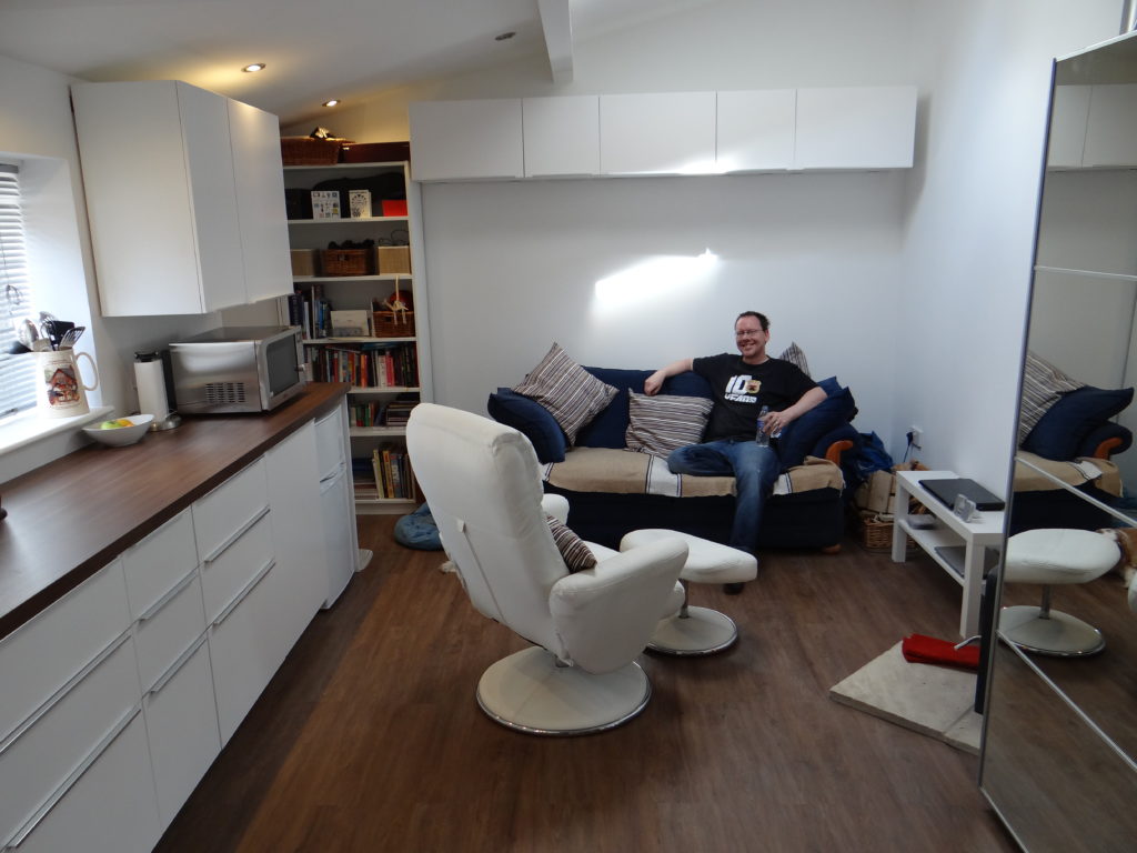 Inside 'The Cooler' after renovation