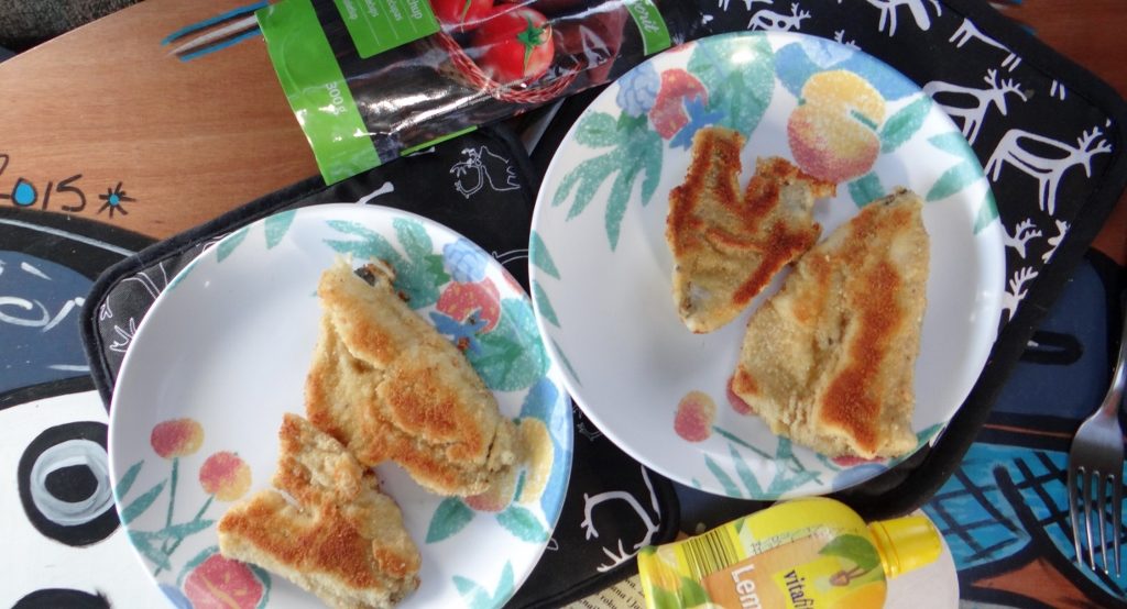 Home made breaded fish: tasted fan-flippin-tastic