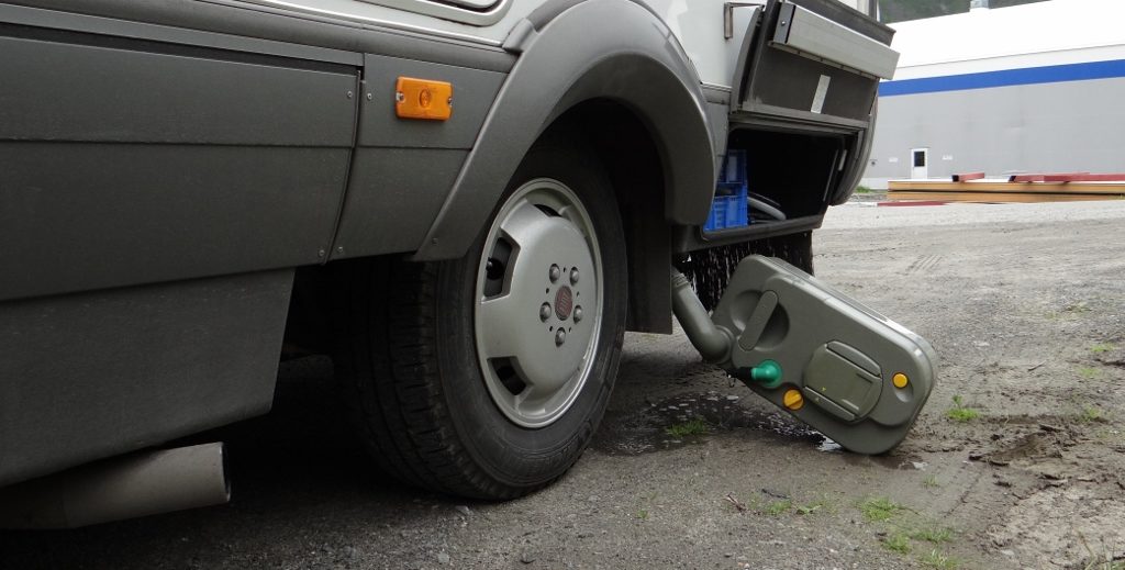 Using the cassette for grey water dispoal works pretty well