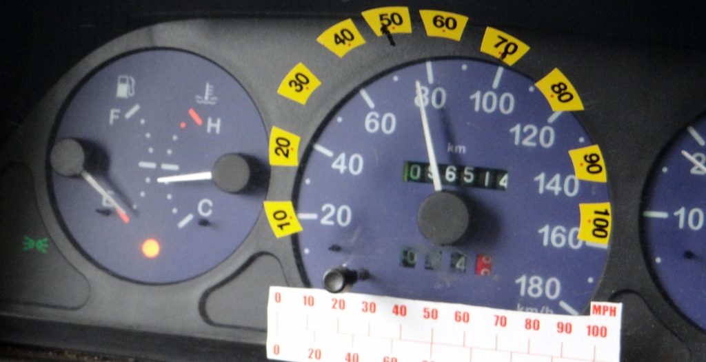 Fiat Ducato fuel light on, ah...