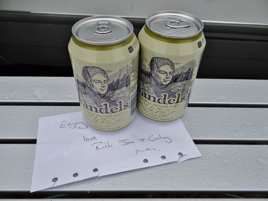 If you know how much beer costs here, you'll know what good friends they are.