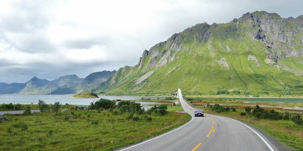 Bridge in Lofotens