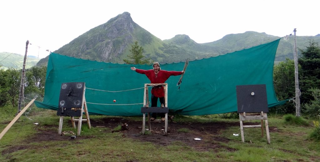 Although when it came to my turn I got the impression they weren't expecting much from my archery?