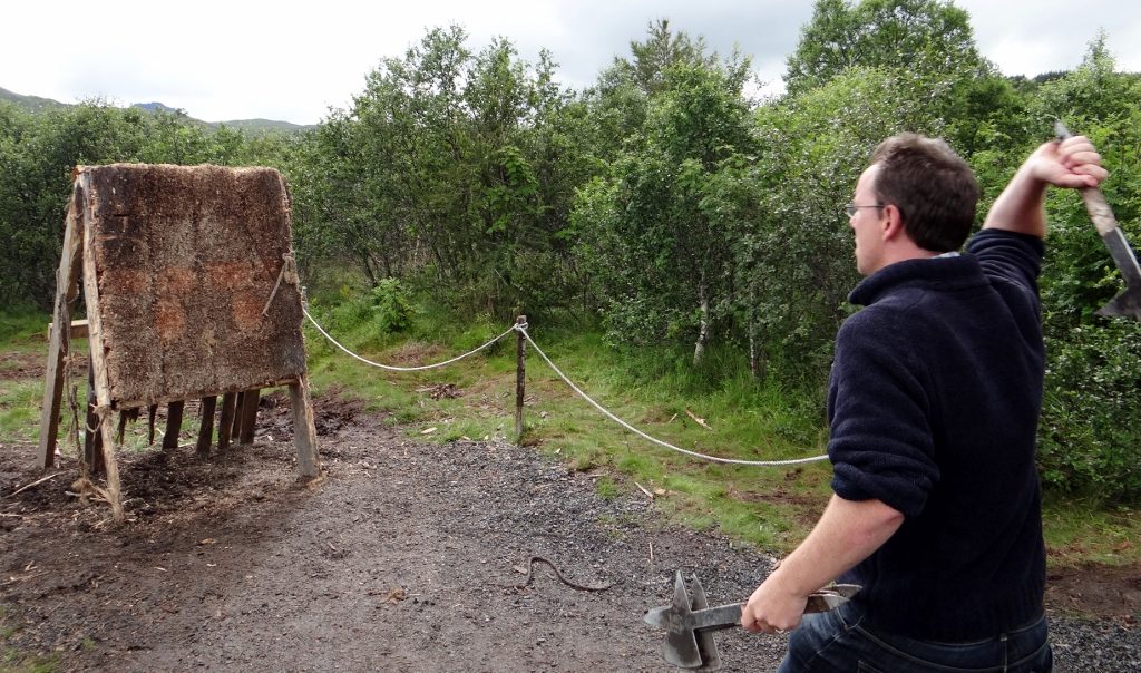 Give a man a battle-axe...