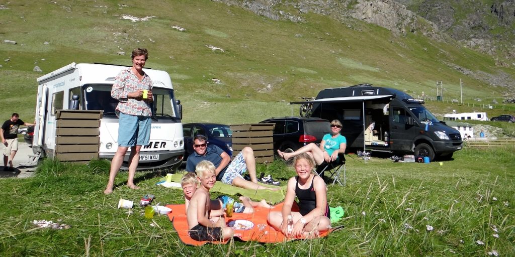 Ian, Marit, Sarah and the kids