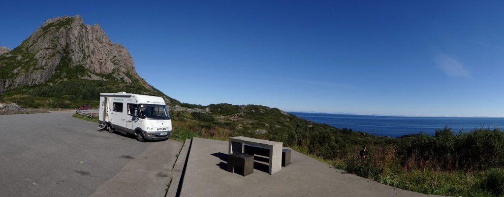 In a Layby By Hamnøy, Lofotens, Norway