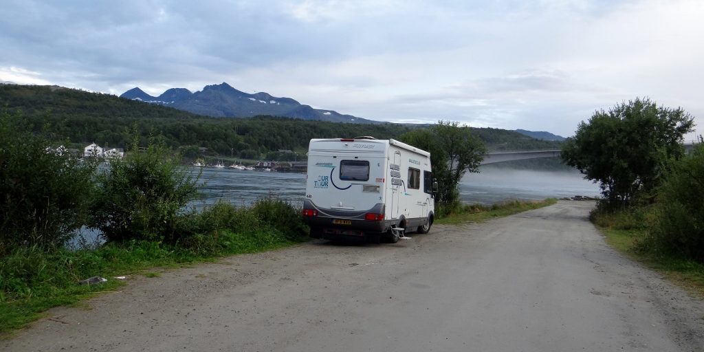 Sleeping at the Saltstraumen Straight