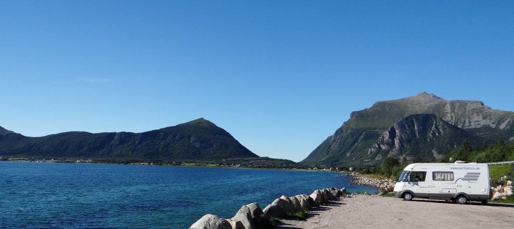 Motorhome parking near Reipa Norway