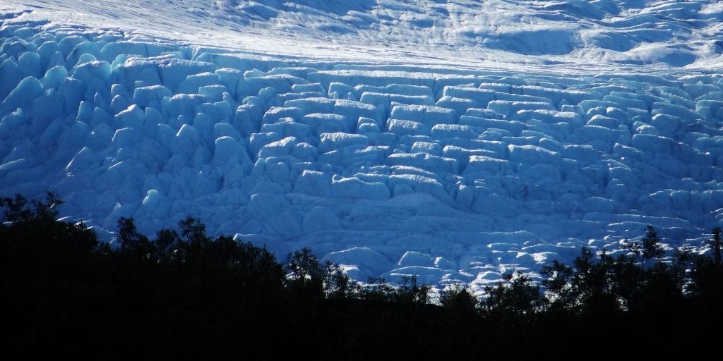 Close up of the Engabreen Tongue