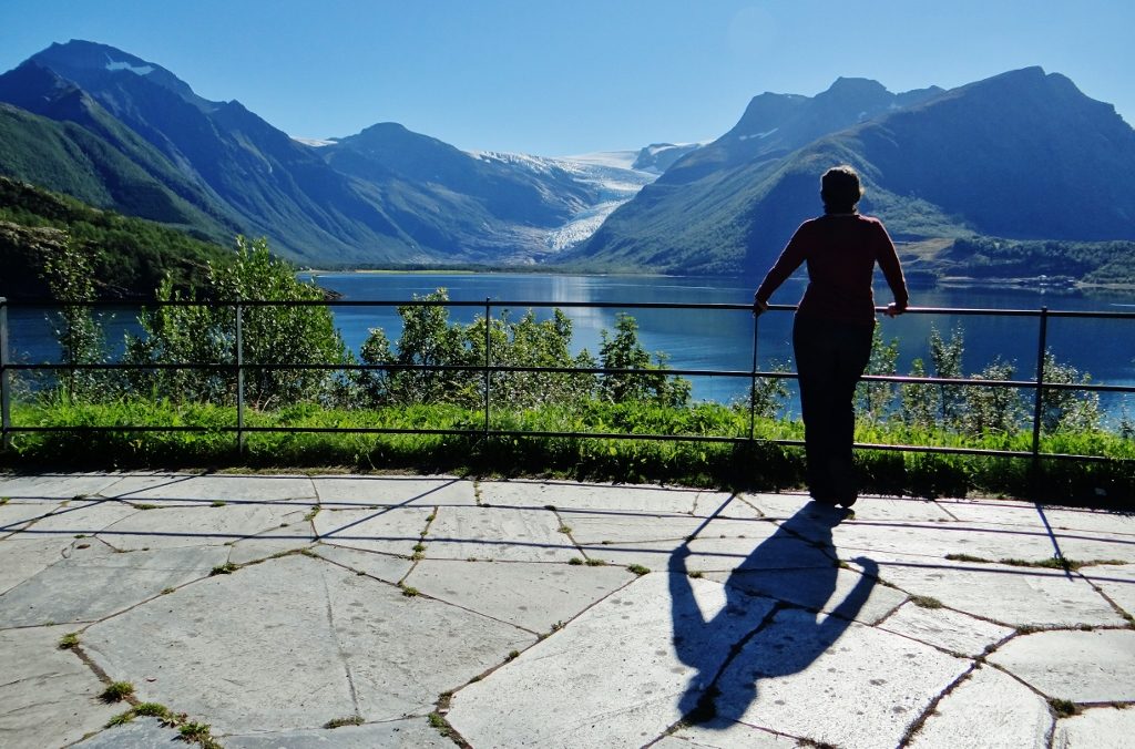 The sun shone for us today