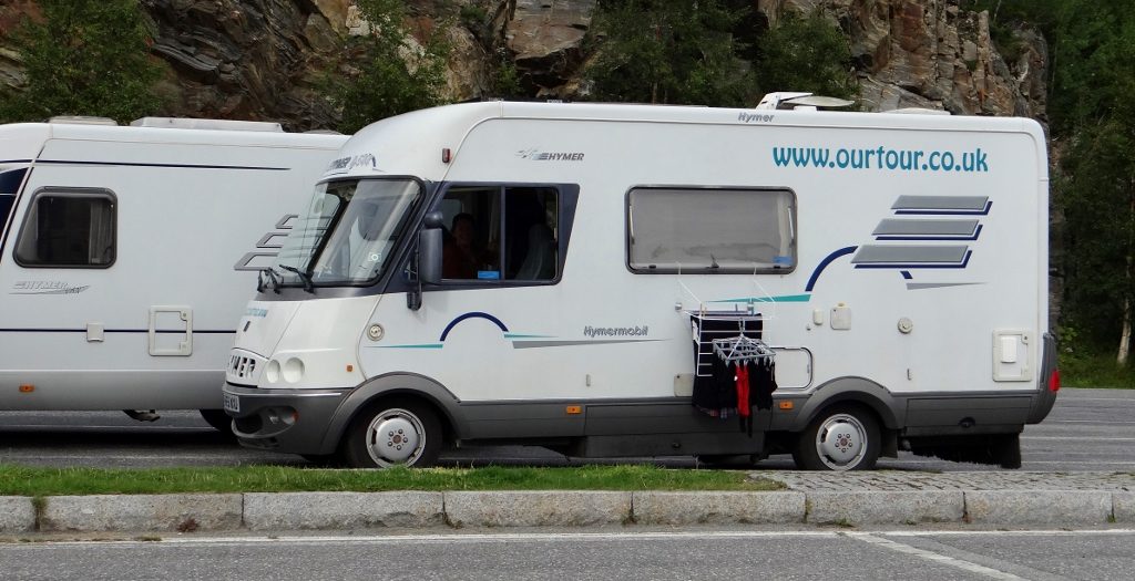 You know when you've been in tour too long when: you're drying your washing as you queue for a ferry?