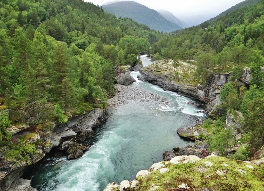 Slettafossen Waterfall Norway